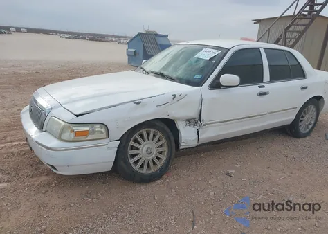 2009 Mercury Grand Marquis Ls (Fleet Only) from USA, damaged, VIN 2MEHM75V59X615810